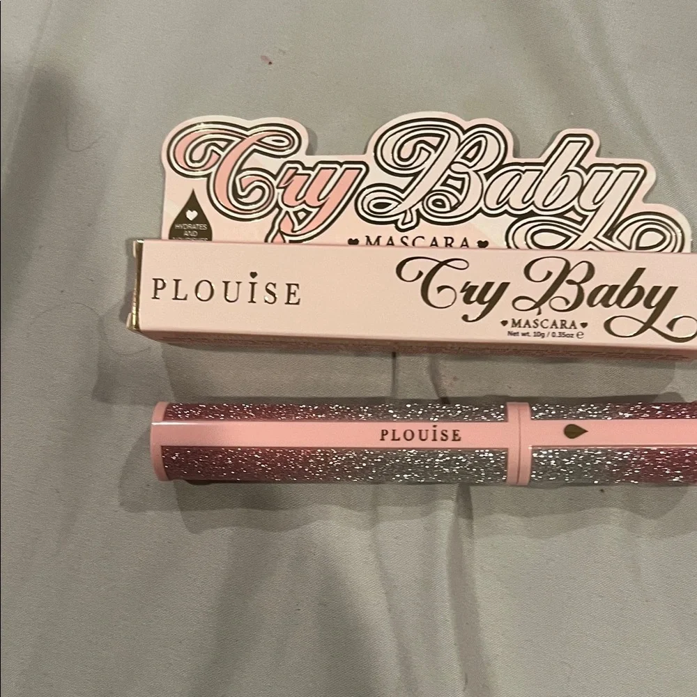 PLOUISE Cry Baby Mascara - Pink and Silver